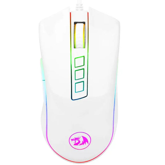 Redragon M711W COBRA Gaming Mouse (White)